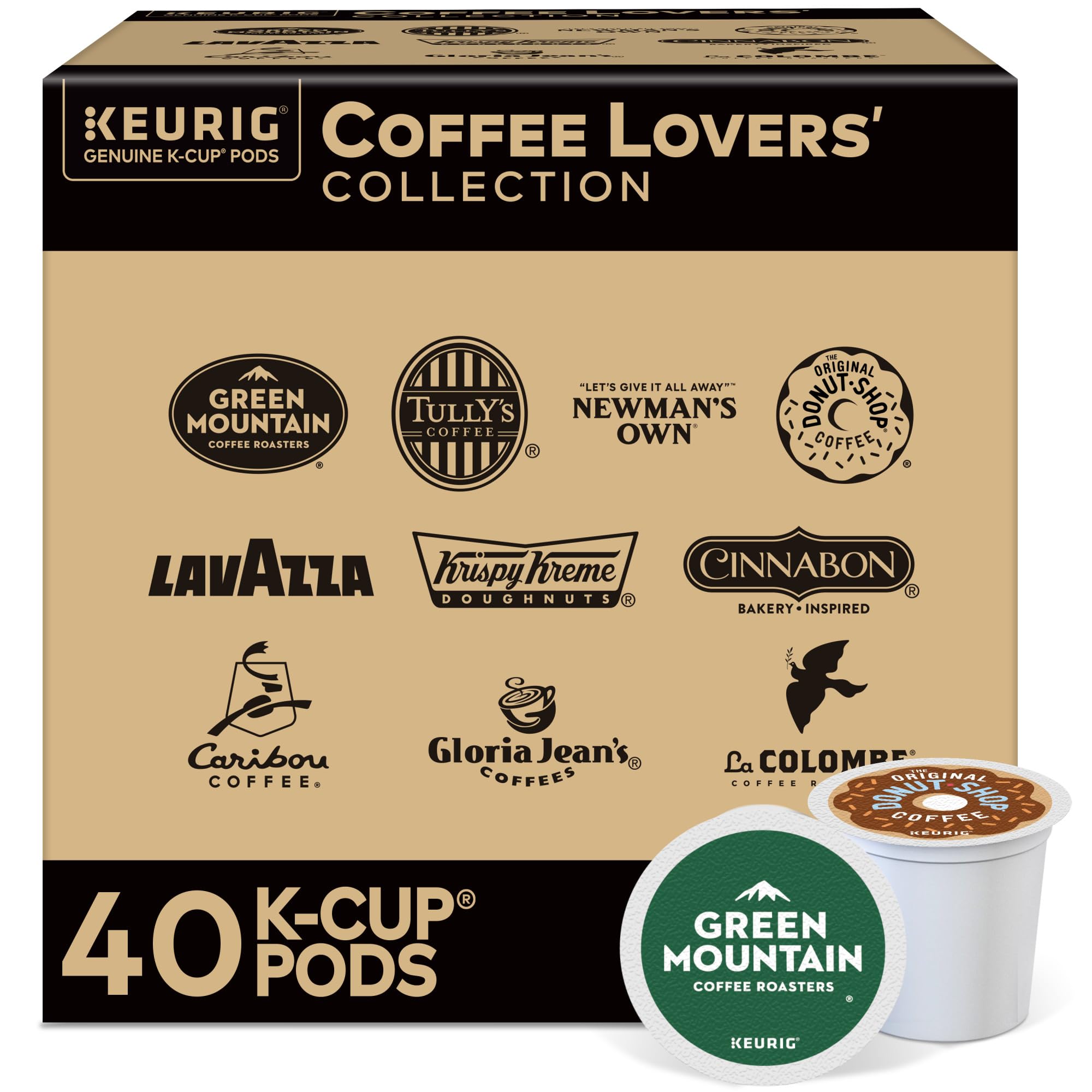 Keurig コーヒーカプセルセット 多様なフレーバー　7種14箱 Amazon.com: Keurig® Coffee Lover's Collection Variety Pack, Keurig